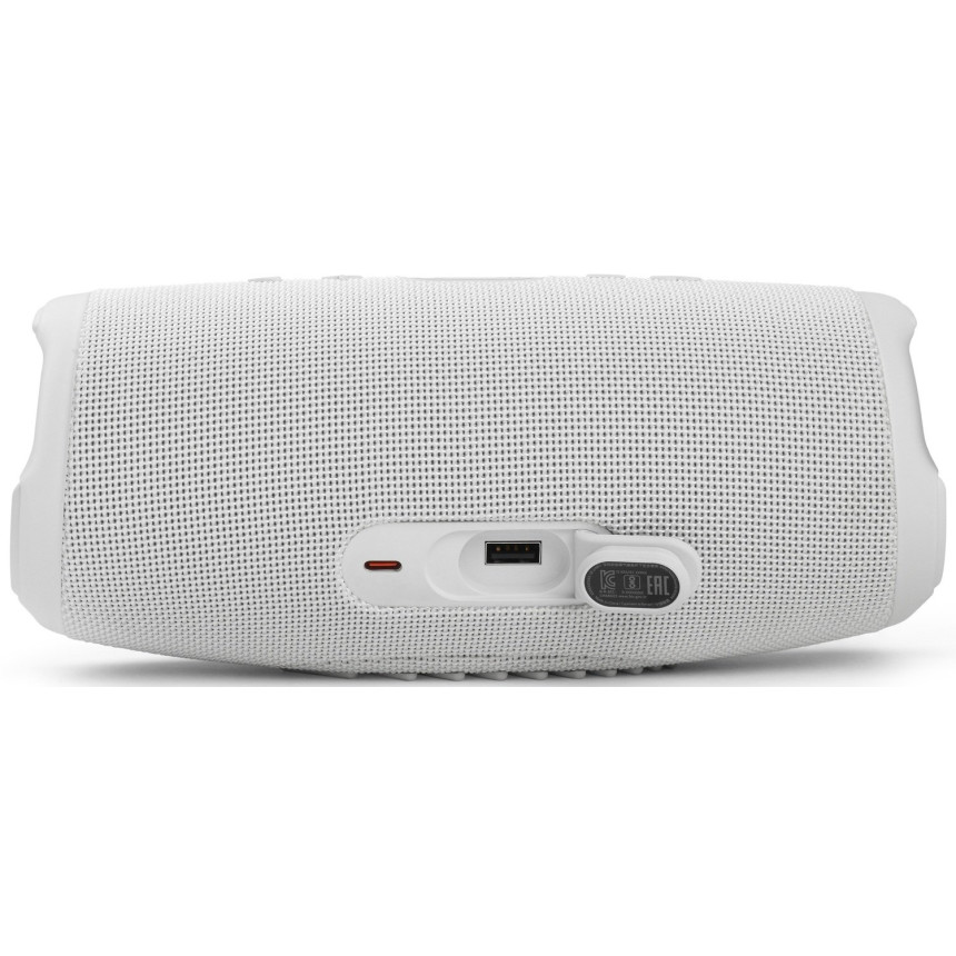 Портативная акустика JBL Charge 5 White (JBLCHARGE5WHT)