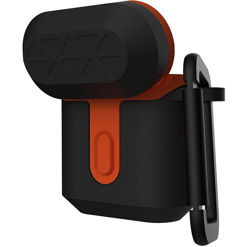 Чехол UAG для Airpods Standard Issue Hard Black/Orange (10242F114097)