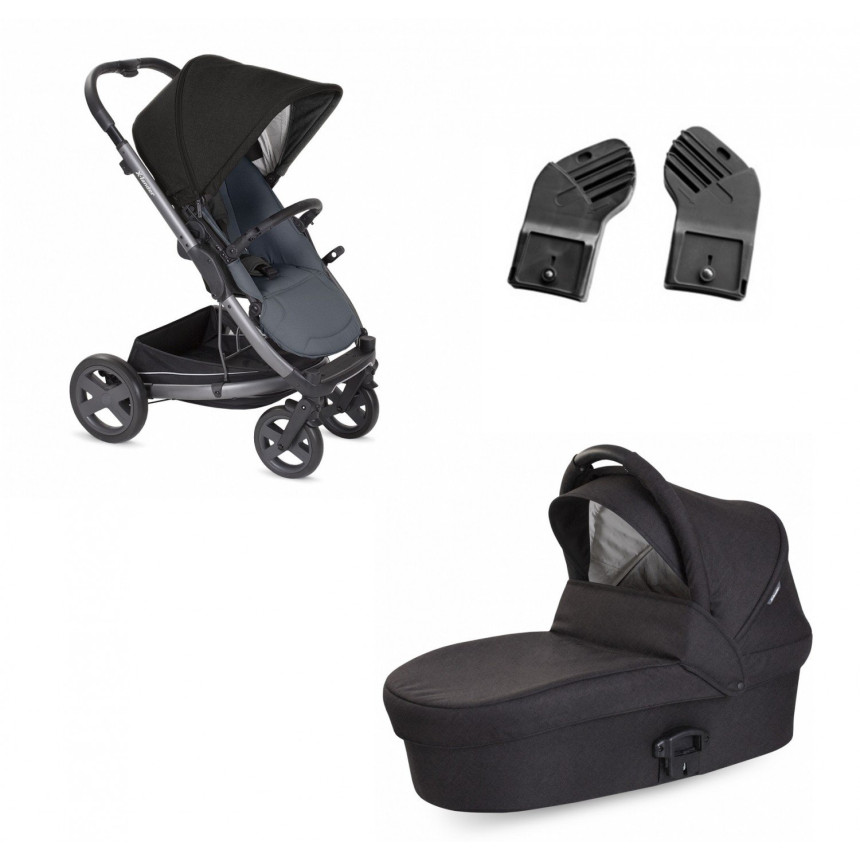 Универсальная коляска 2в1 X-lander X-CITE Lunar black (25877-25882-25891)