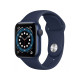 Смарт-часы Apple Watch Series 6 GPS 40mm Blue Aluminum Case with Deep Navy Sport Band (MG143)