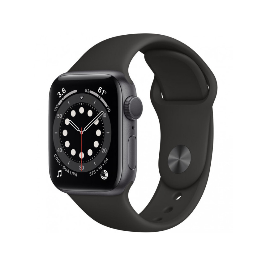 Смарт-часы Apple Watch Series 6 GPS 40mm Blue Aluminum Case with Deep Navy Sport Band (MG143)