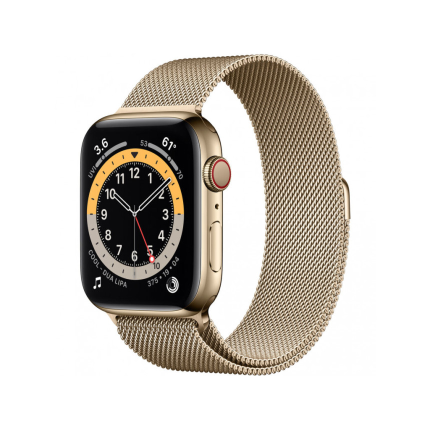 Смарт-часы Apple Watch Series 6 GPS 40mm Blue Aluminum Case with Deep Navy Sport Band (MG143)