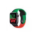 Смарт-часы Apple Watch Series 6 GPS 40mm Blue Aluminum Case with Deep Navy Sport Band (MG143)