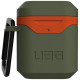 Чехол UAG для Airpods Standard Issue Hard Olive/Orange (10242F117297)