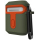 Чехол UAG для Airpods Standard Issue Hard Olive/Orange (10242F117297)