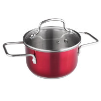 Кастрюля с крышкой 16см, 1.9л Lamart LTSS1695R