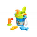 Набор для игры с песком Same Toy Ведерко 6 единиц синее (969Ut-1)