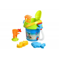 Набор для игры с песком Same Toy Ведерко 6 единиц синее (969Ut-1)