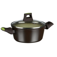 Кастрюля Ardesto Avocado алюминий, зеленый, 3,5л (AR2535CA)
