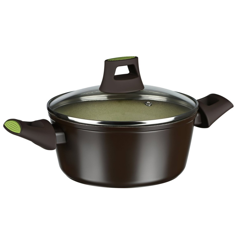 Кастрюля Ardesto Avocado алюминий, зеленый, 3,5л (AR2535CA)
