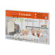 Керамический обогреватель Teploceramic TCM-RA750-GREY