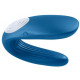 Satisfyer Partner Whale - вибратор для пар, 9х3.5 см (синий)