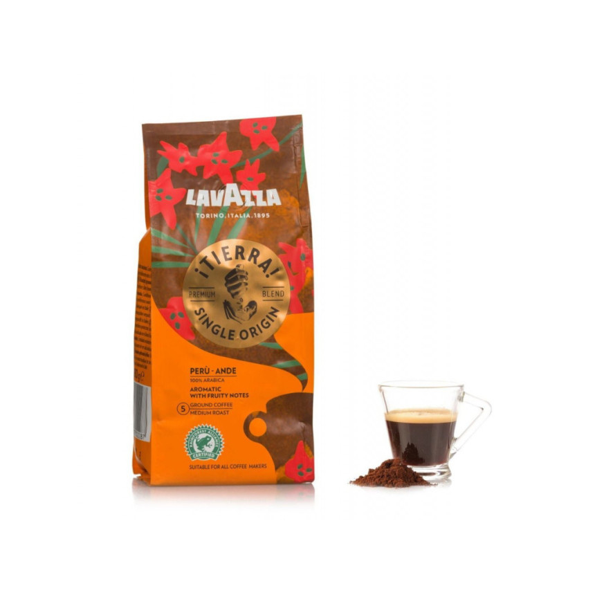 Кофе молотый Lavazza Tierra Single Origin Peru-Ande /180г
