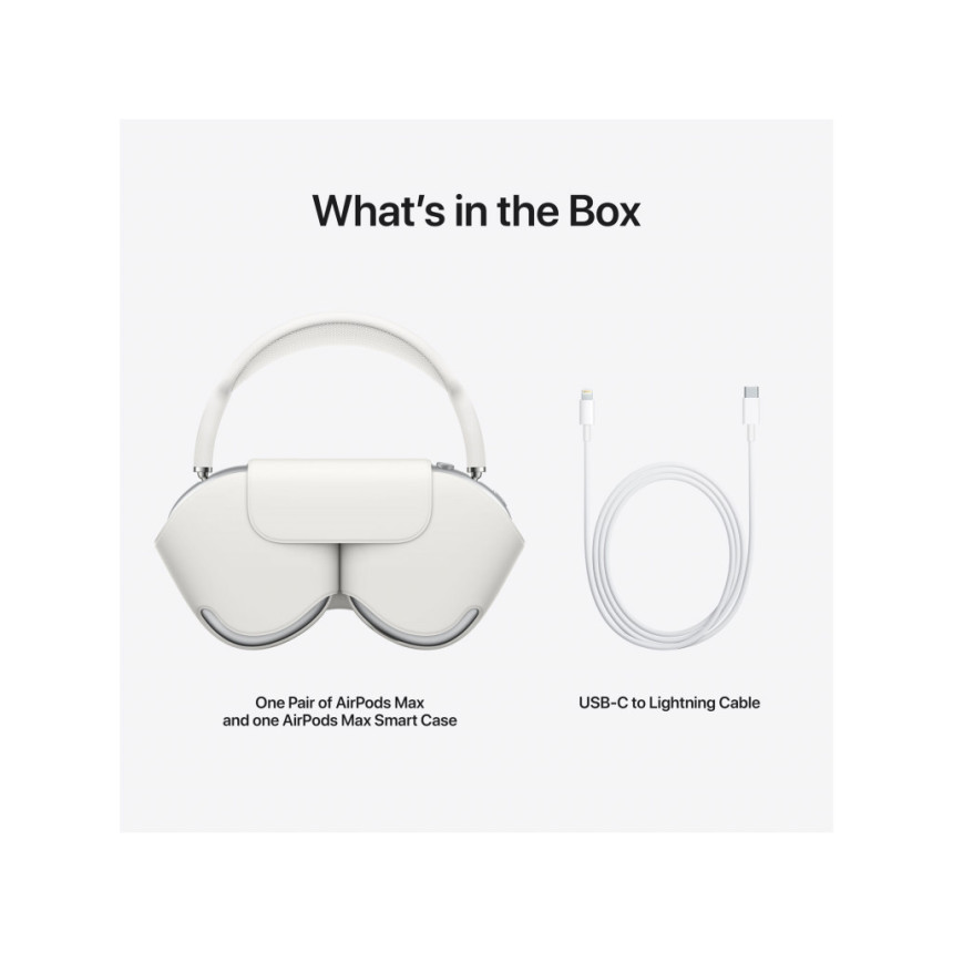 Наушники беспроводные Apple AirPods Max Silver (MGYJ3)
