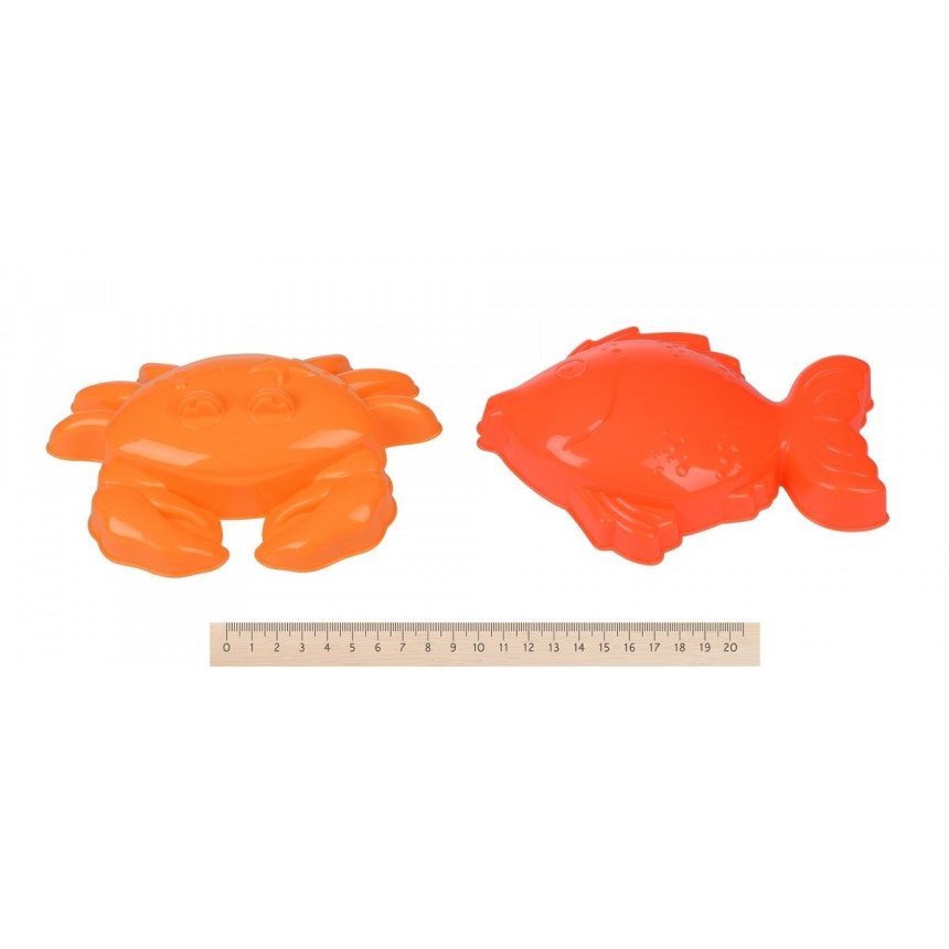 Набор для игры с песком Same Toy 6 единиц голубой (B015-But-2)