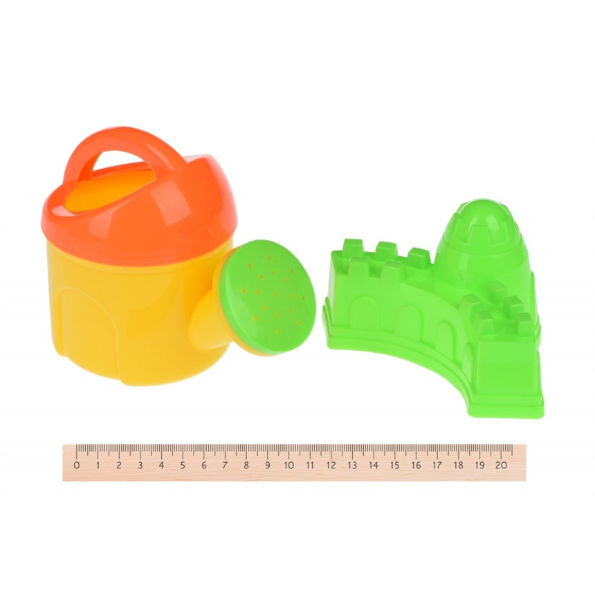 Набор для игры с песком Same Toy с Валиком желтый 5 шт (HY-1905WUt)