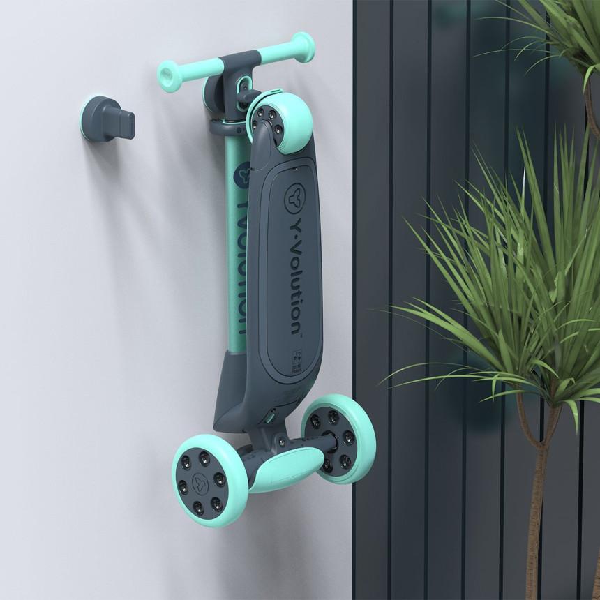 Самокат Yvolution YGlider NUA Зеленый