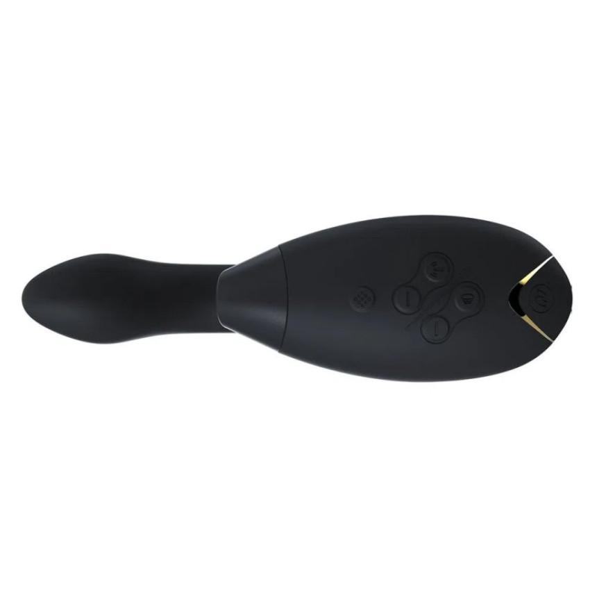 Womanizer Duo - двойной стимулятор для клитора и точки G (Black)