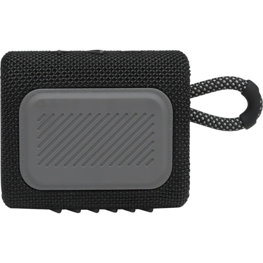 Портативная акустика JBL GO 3 Black (JBLGO3BLK)