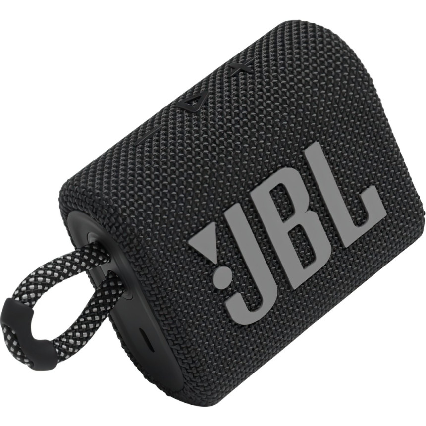 Портативная акустика JBL GO 3 Black (JBLGO3BLK)
