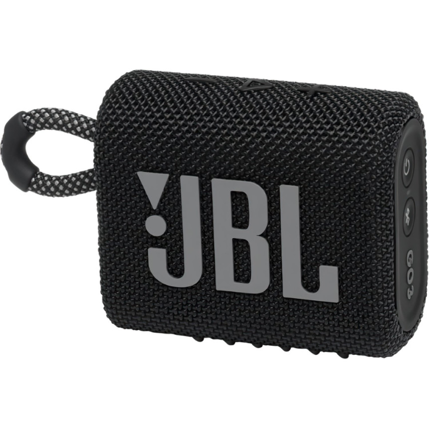 Портативная акустика JBL GO 3 Black (JBLGO3BLK)