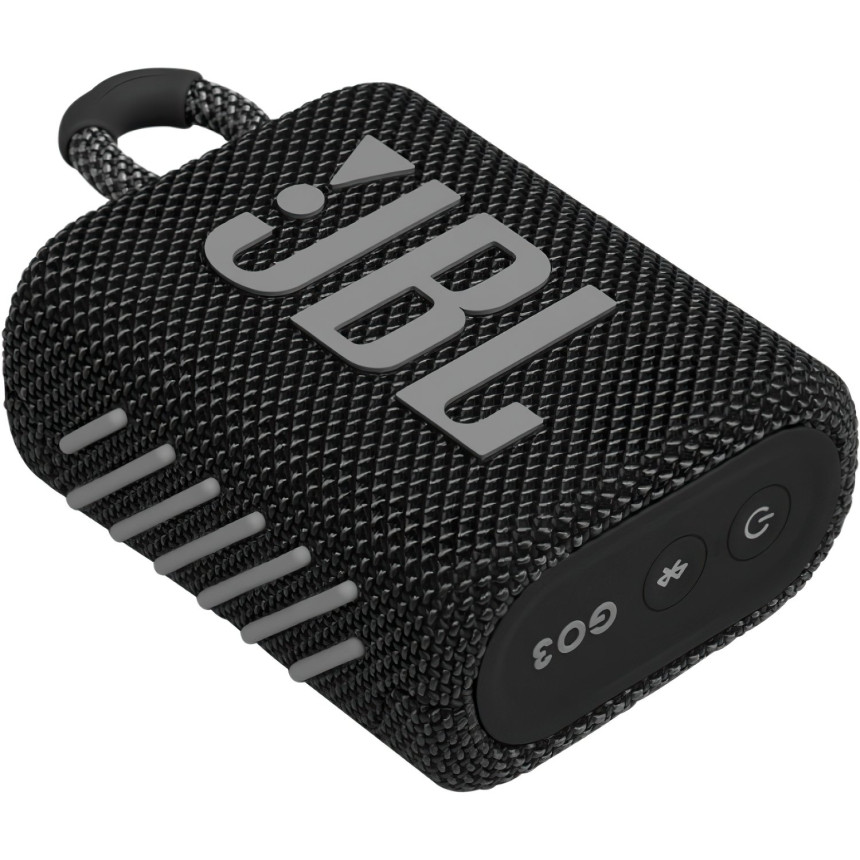 Портативная акустика JBL GO 3 Black (JBLGO3BLK)