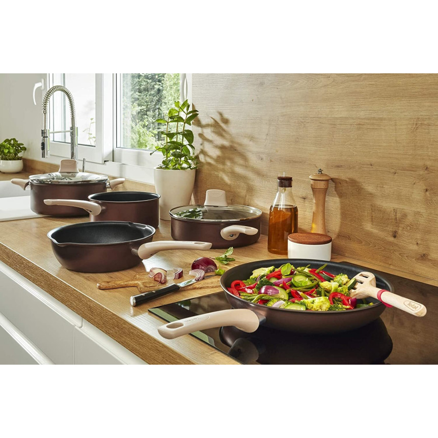 Сотейник Tefal Eco Respect с крышкой 24 см (G2543202)
