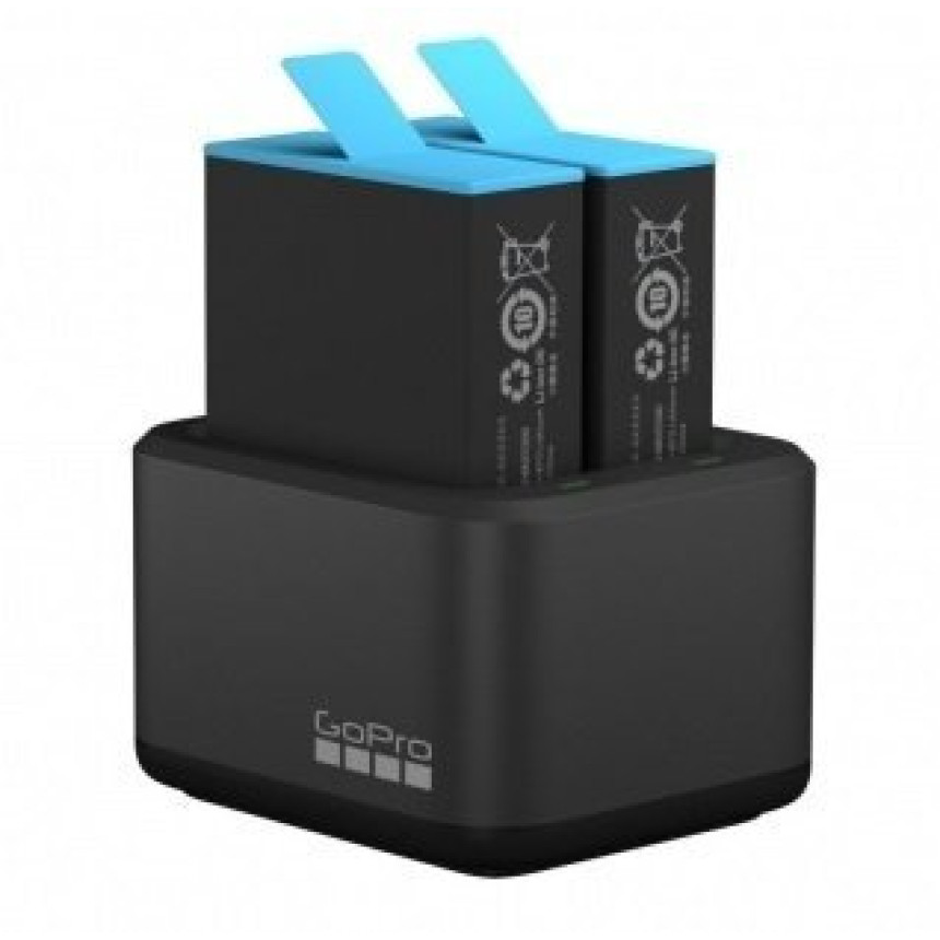 Зарядное устройство GoPro Dual Battery Charger + Battery для HERO9 Black (ADDBD-001-EU)