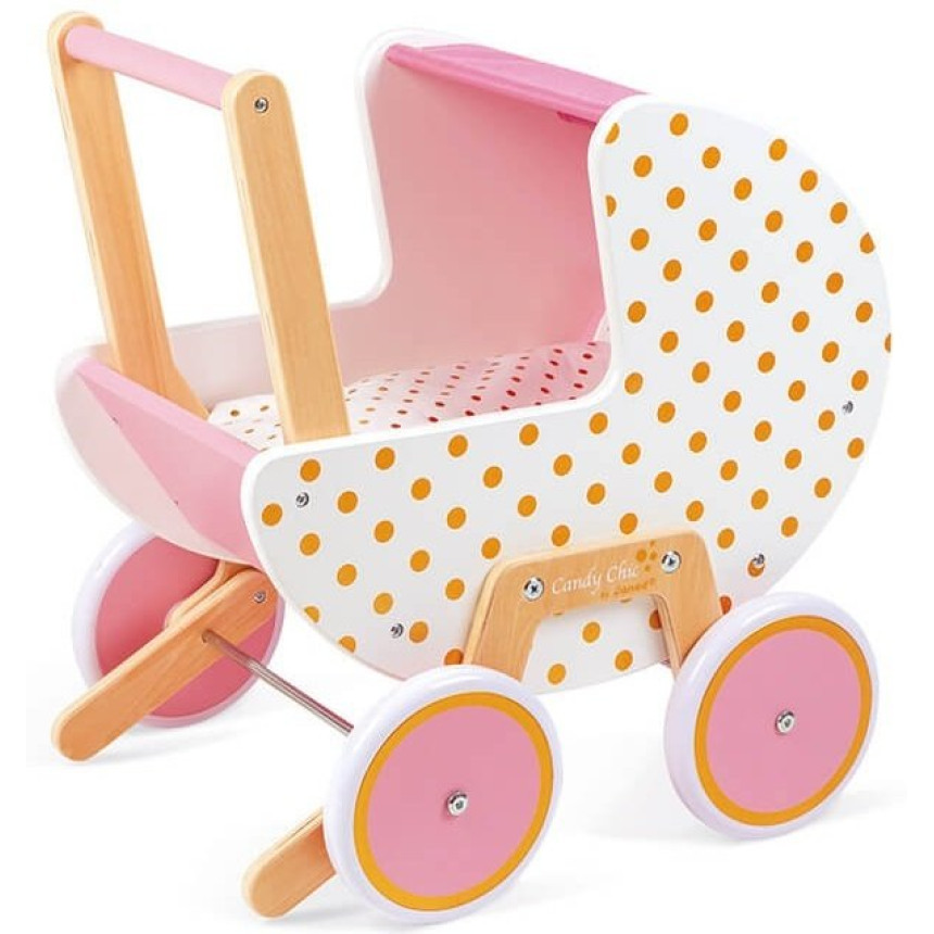 Коляска Janod Candy Chic для кукол J05886