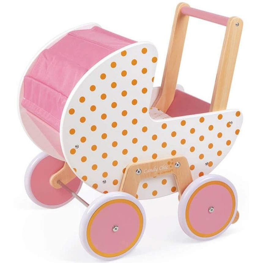 Коляска Janod Candy Chic для кукол J05886