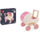 Коляска Janod Candy Chic для кукол J05886