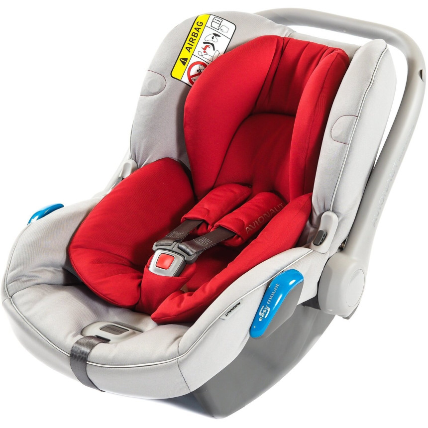 Автокресло AVIONAUT KITE+ Light grey/Red (AV-302-K.01)