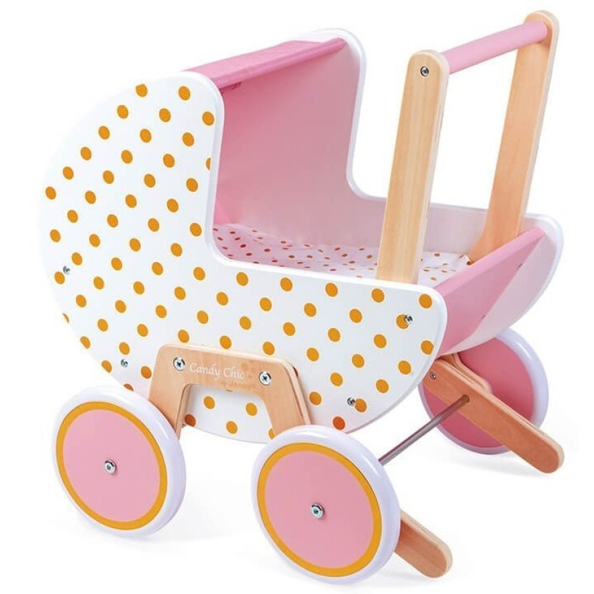 Коляска Janod Candy Chic для кукол J05886