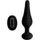 Анальная пробка с дистанционным управлением - Silicone Vibrating Anal Plug with Remote Control