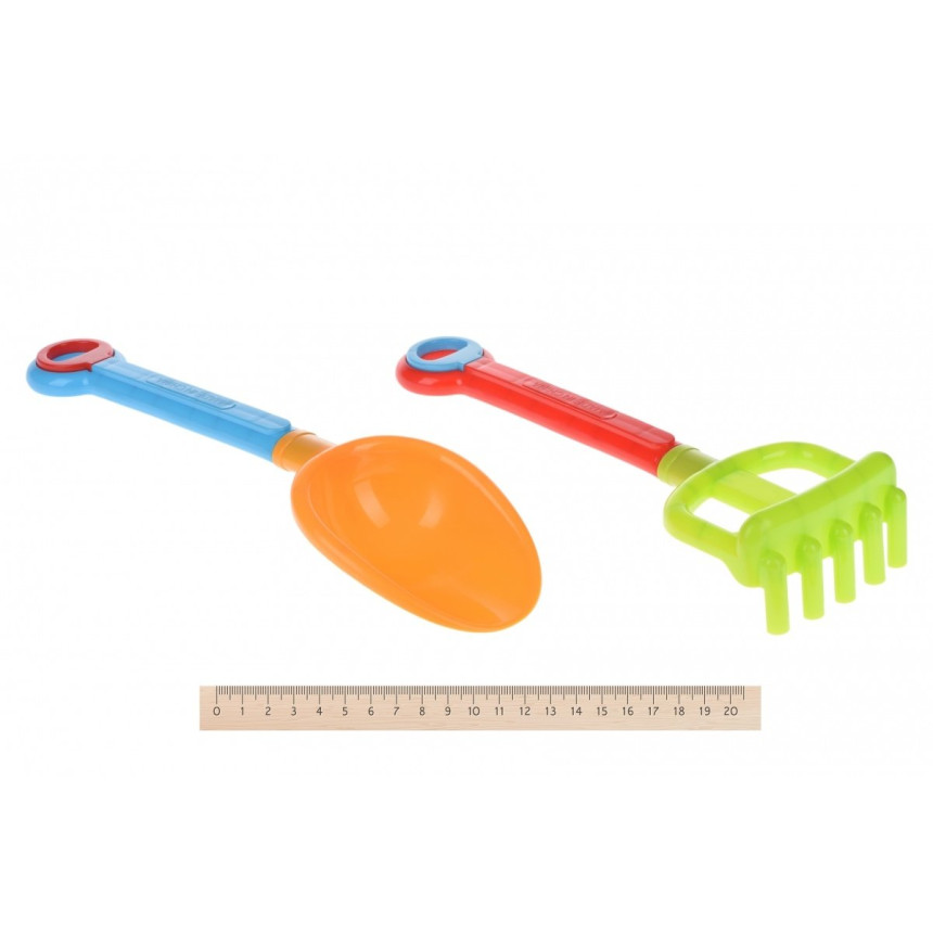 Набор для игры с песком Same Toy Грузовик 6 единиц желтый (973Ut-2)
