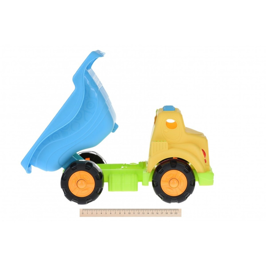 Набор для игры с песком Same Toy Грузовик 6 единиц желтый (973Ut-2)