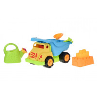 Набор для игры с песком Same Toy Грузовик 6 единиц желтый (973Ut-2)